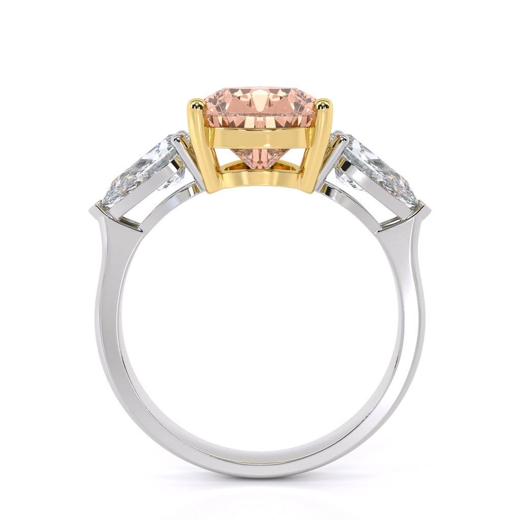 Blush Teardrop Ring