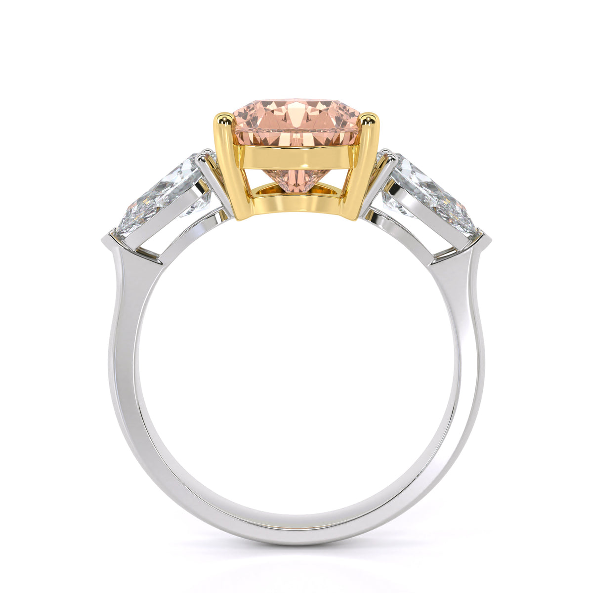 Blush Teardrop Ring