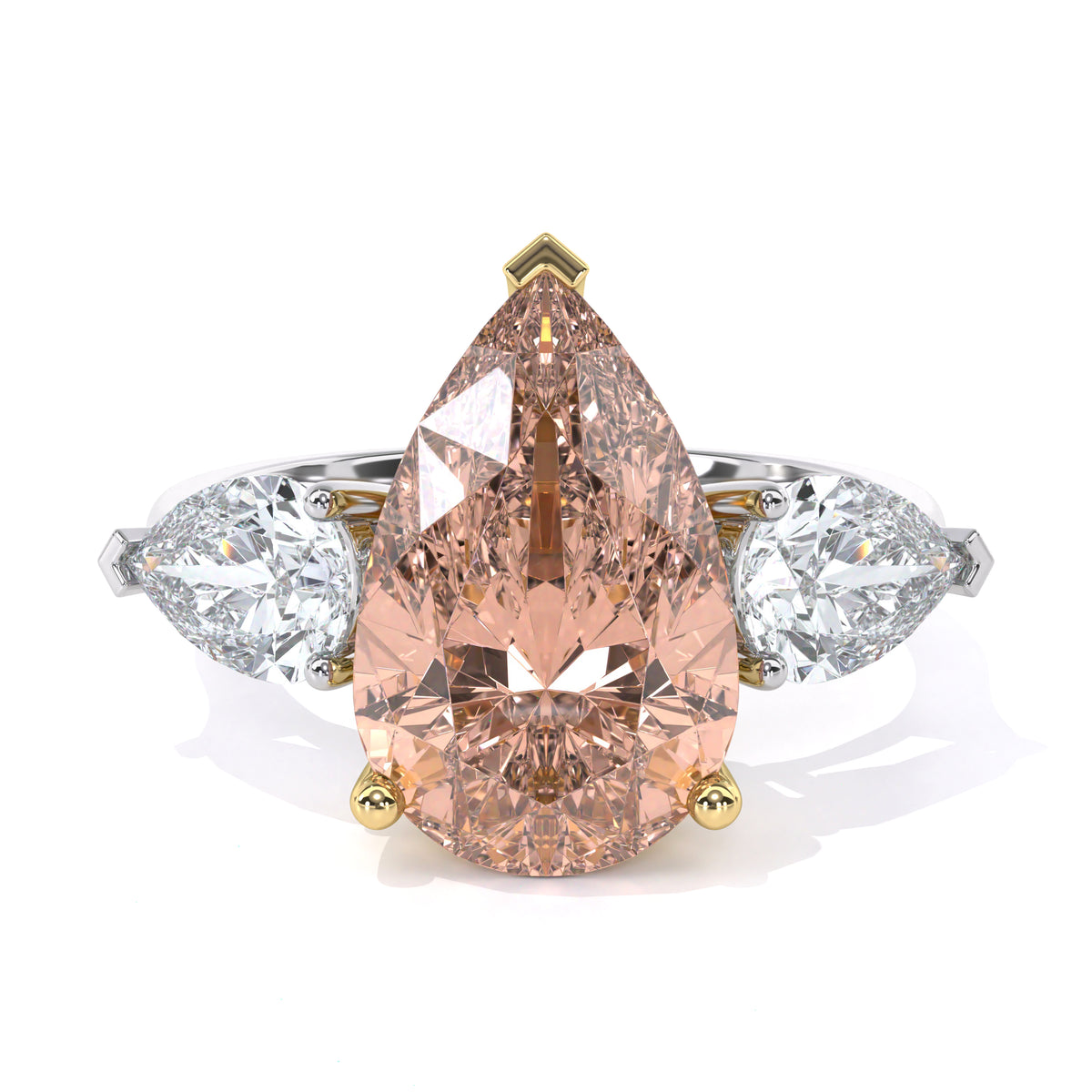 Blush Teardrop Ring