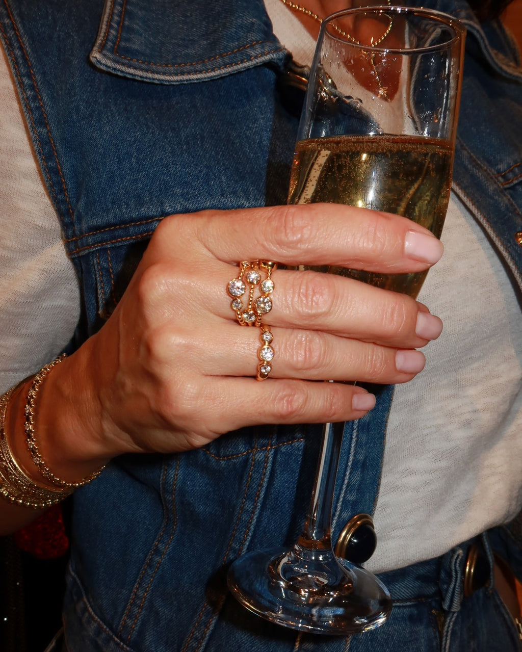 MORO RING 18K Solid Rose Gold with Lab-Grown Diamonds