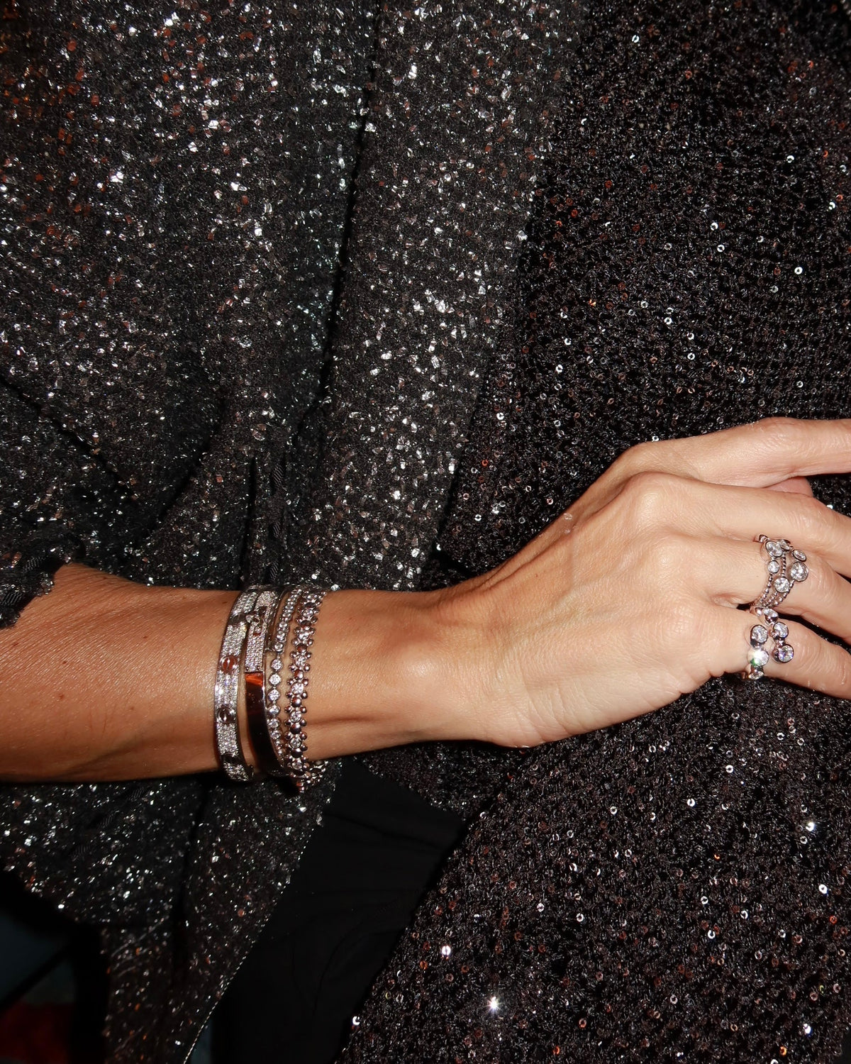 CELESTIAL ETERI DUALIS Ring Solid White Gold with Lab-Grown Diamonds