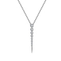 CELESTIAL NYX NECKLACE Solid White Gold with Lab-Grown Diamonds