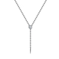 NYX NECKLACE Solid White Gold with Lab-Grown Diamonds