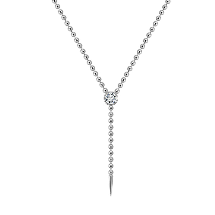 NYX NECKLACE Solid White Gold with Lab-Grown Diamonds