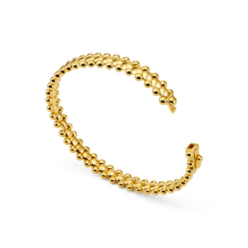 CERBERUS Bangle Solid Yellow Gold