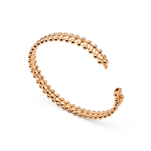 CERBERUS Bangle Solid Rose Gold