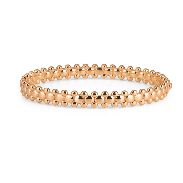 CERBERUS Bangle Solid Rose Gold